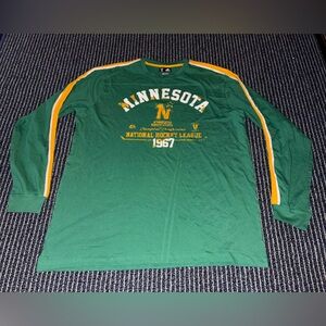 Majestic Green and Gold Long Sleeve Tee
